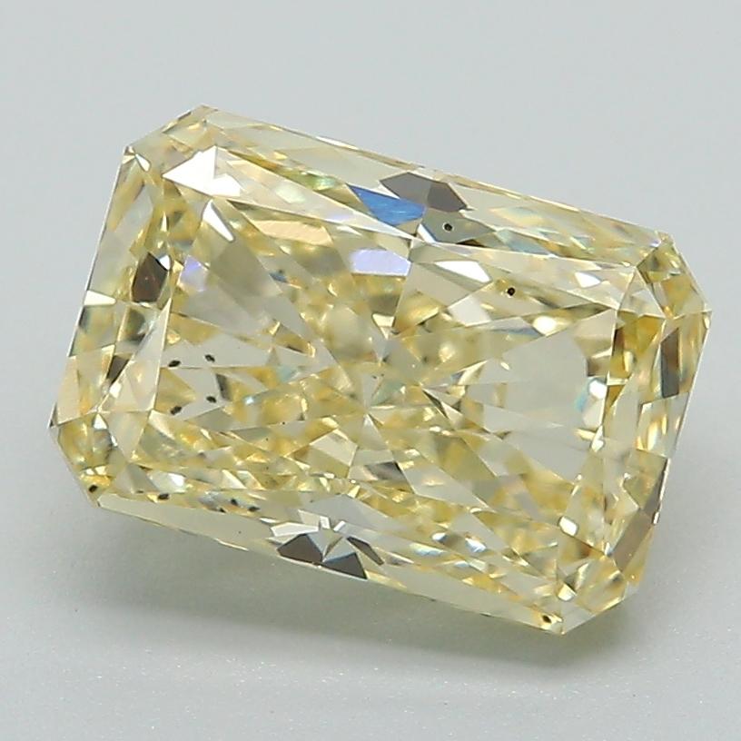 2.74 Ct. Fancy Intense Yellow Radiant Lab Grown Diamond