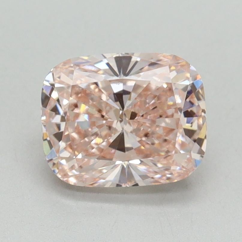 1.51 Ct. Fancy Intense Pink Cushion Lab Grown Diamond