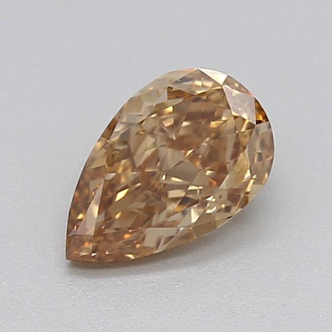 0.36 Ct. Fancy  Brown Pear Lab Grown Diamond