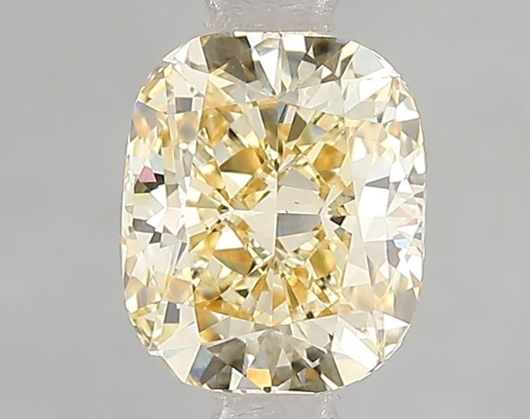1.60 Ct. Fancy Intense Yellow Cushion Lab Grown Diamond