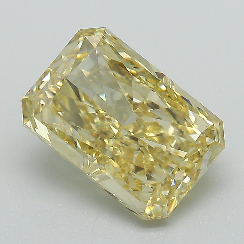 3.76 Ct. Fancy Intense Yellow Radiant Lab Grown Diamond