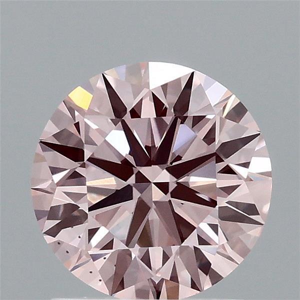 1.41 Ct. Fancy Intense Pink Round Lab Grown Diamond
