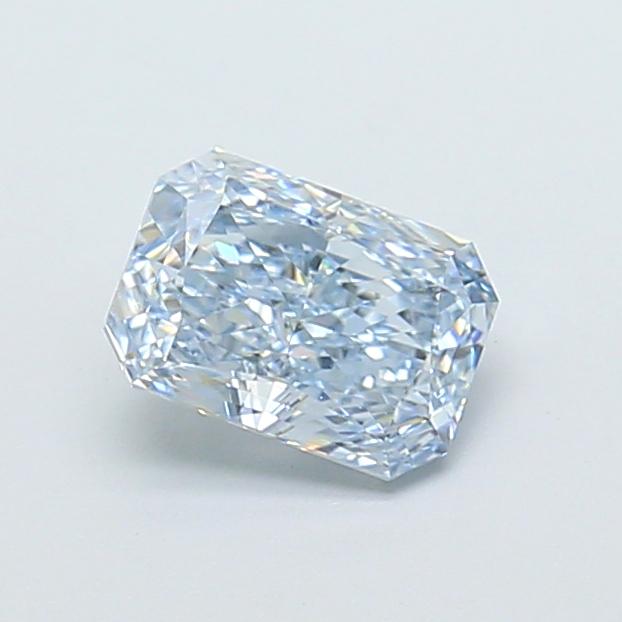 1.03 Ct. Fancy Intense Blue Radiant Lab Grown Diamond