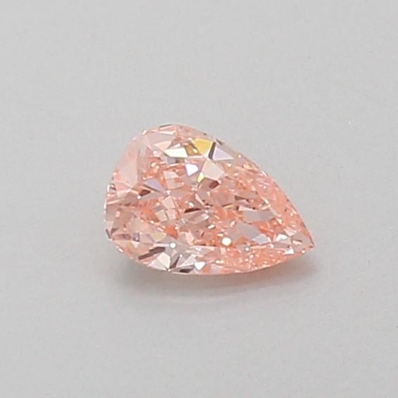 0.30 Ct. Fancy Vivid Pink Pear Lab Grown Diamond
