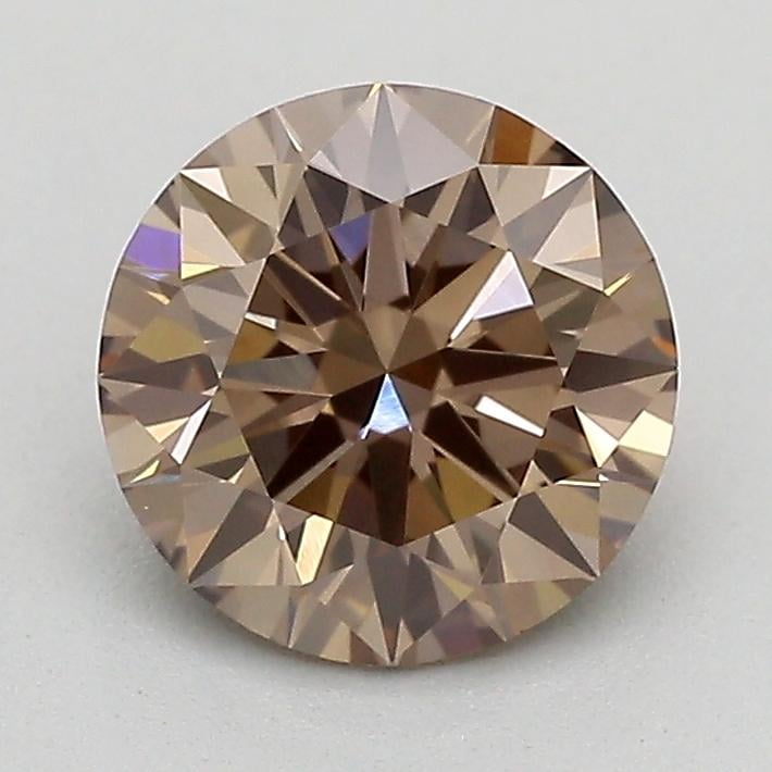 0.75 Ct. Fancy  Brown Round Lab Grown Diamond