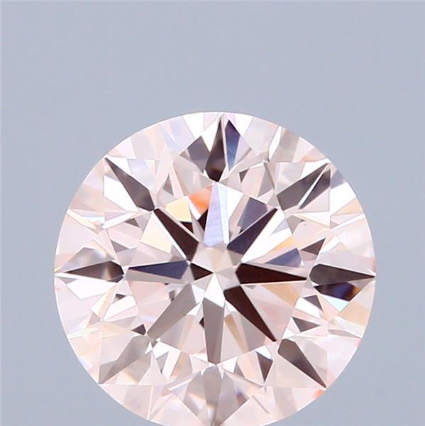 3.02 Ct. Fancy Pink Round Lab Grown Diamond