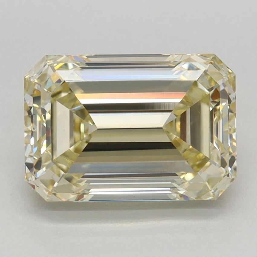 2.29 Ct. Fancy Light Yellow Emerald Lab Grown Diamond