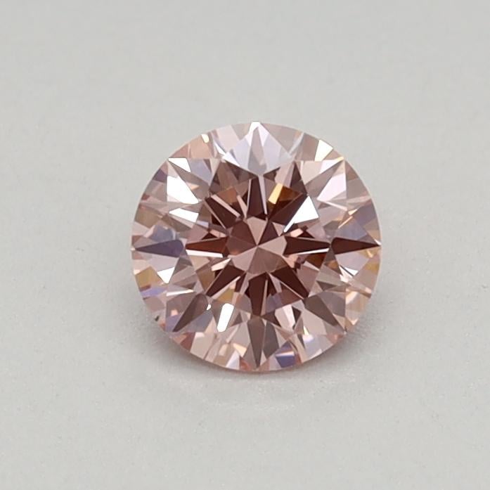 0.28 Ct. Fancy Intense Pink Round Lab Grown Diamond