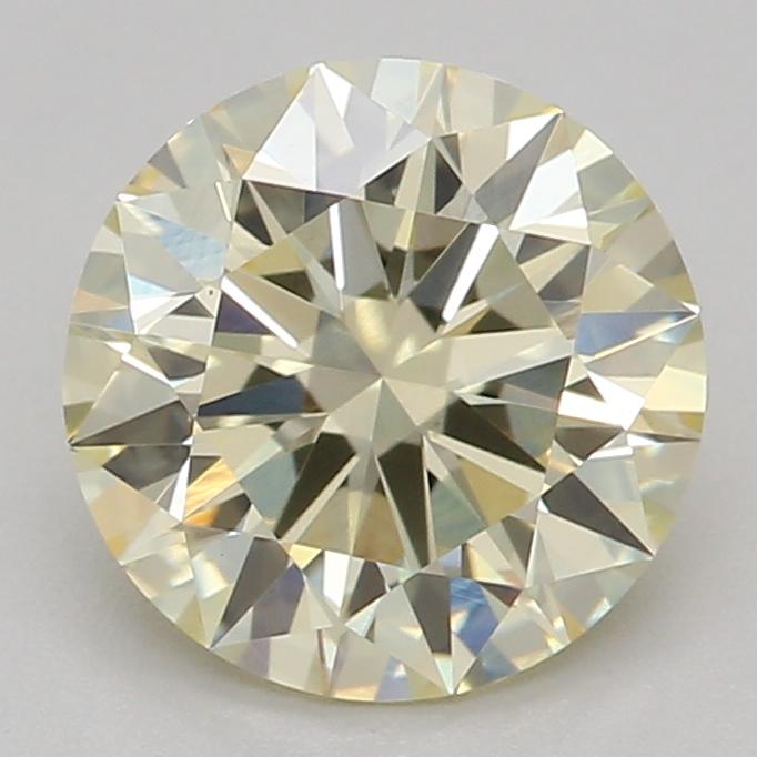 1.05 Ct. Fancy Light Yellow Round Lab Grown Diamond
