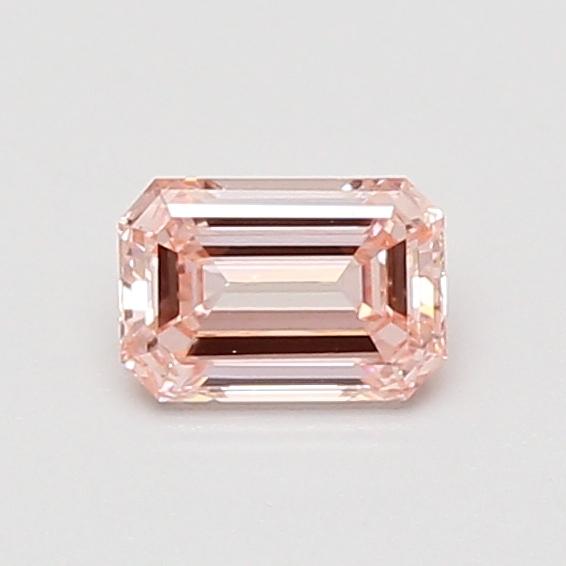 0.52 Ct. Fancy Intense Pink Emerald Lab Grown Diamond