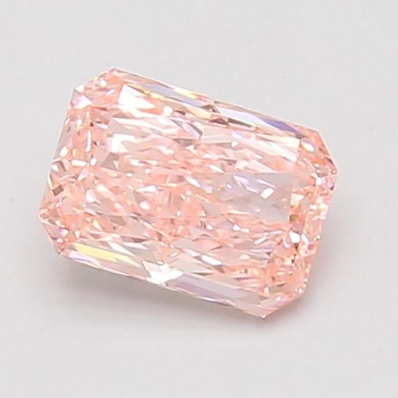 1.01 Ct. Fancy Vivid Pink Radiant Lab Grown Diamond