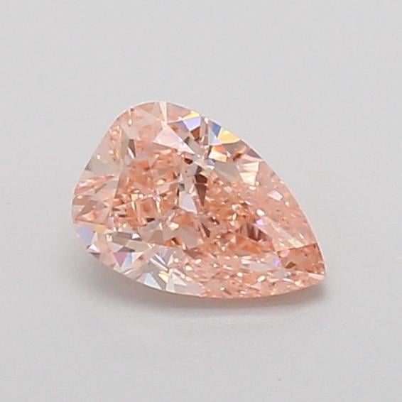 0.56 Ct. Fancy Vivid Pink Pear Lab Grown Diamond