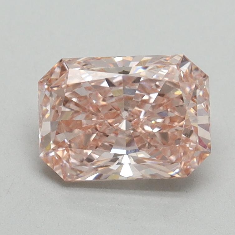 1.10 Ct. Fancy Intense Pink Radiant Lab Grown Diamond