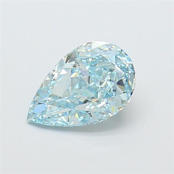 1.26 Ct. Fancy Intense Green Pear Lab Grown Diamond
