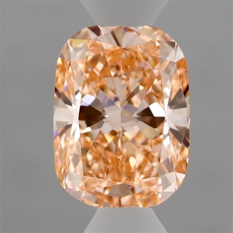 1.20 Ct. Fancy Vivid  Pink Cushion Lab Grown Diamond