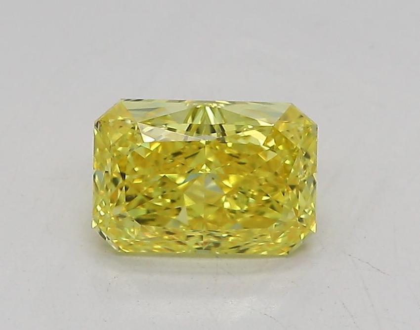 1.03 Ct. Fancy  Vivid Yellow Radiant Lab Grown Diamond
