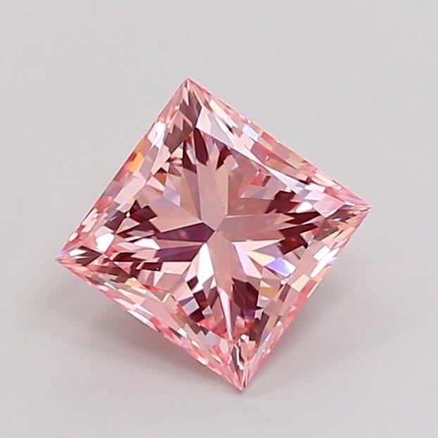 2.01 Ct. Fancy Intense Pink Princess Lab Grown Diamond