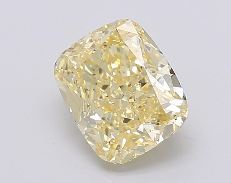 1.80 Ct. Fancy Intense Yellow Cushion Lab Grown Diamond