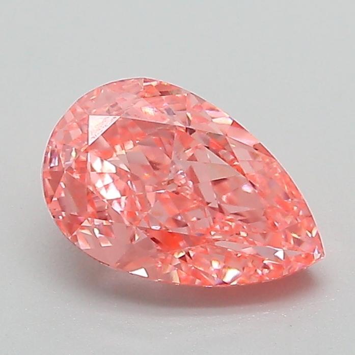 1.19 Ct. Fancy Vivid Pink Pear Lab Grown Diamond