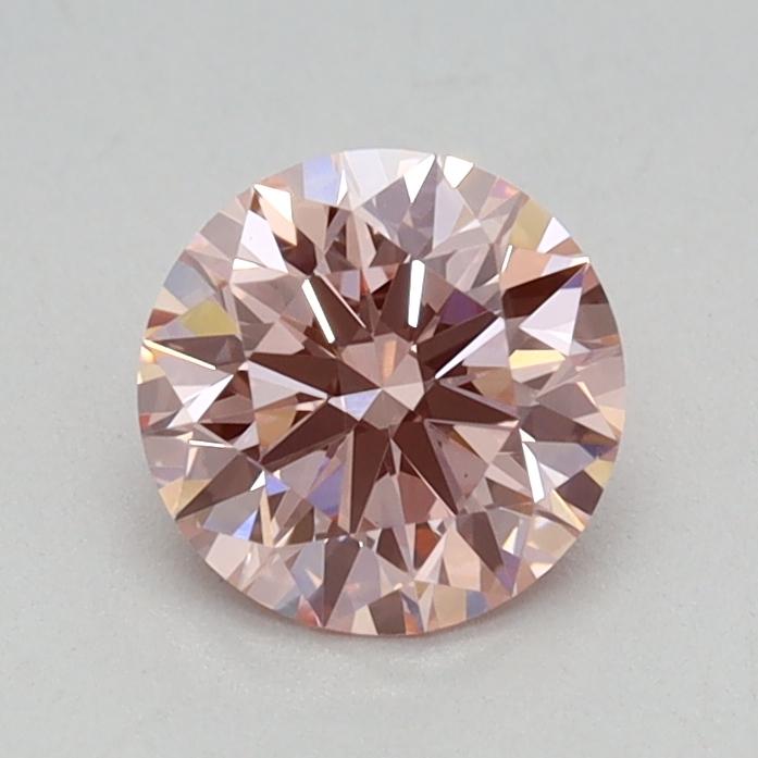 0.56 Ct. Fancy Intense Pink Round Lab Grown Diamond