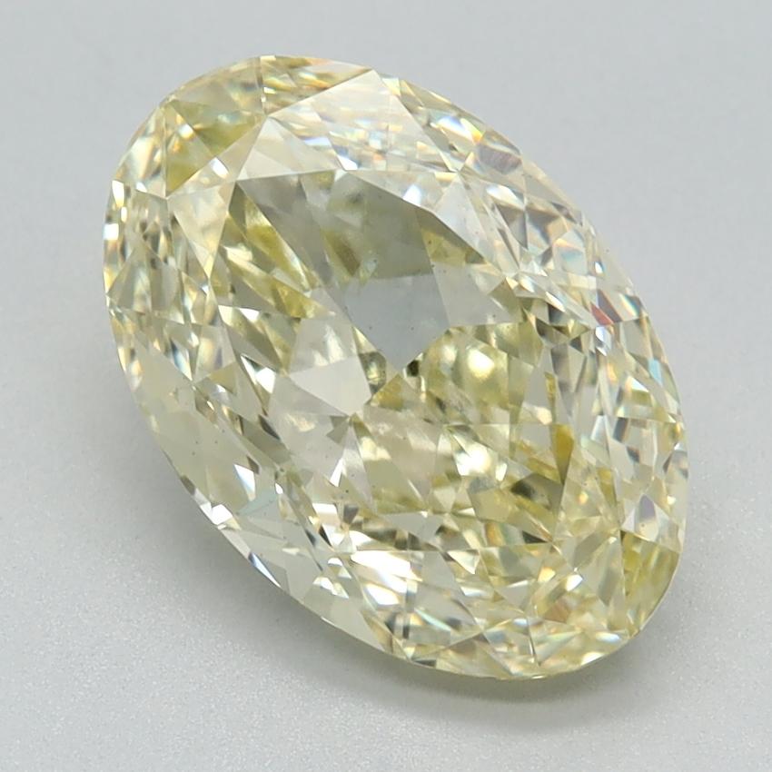 2.33 Ct. Fancy Intense Yellow Oval Lab Grown Diamond