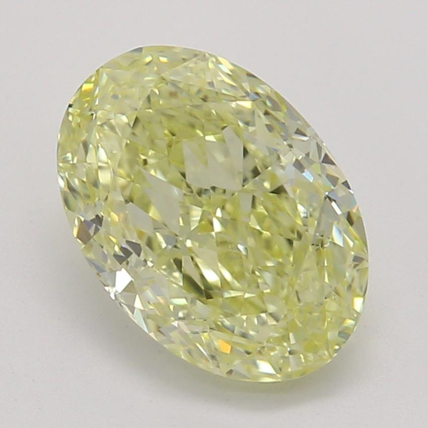 1.01 Ct. Fancy Yellow Oval Diamond