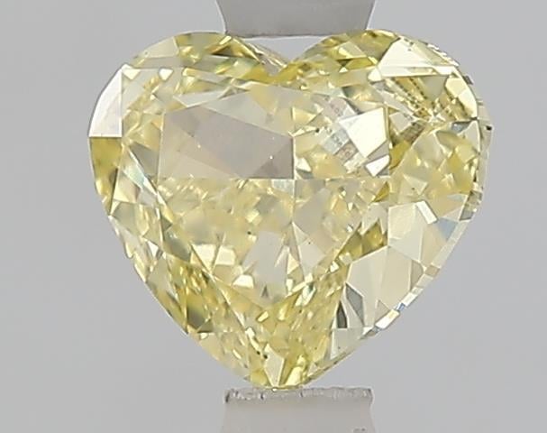 1.02 Ct. Fancy Intense  Yellow Heart Lab Grown Diamond