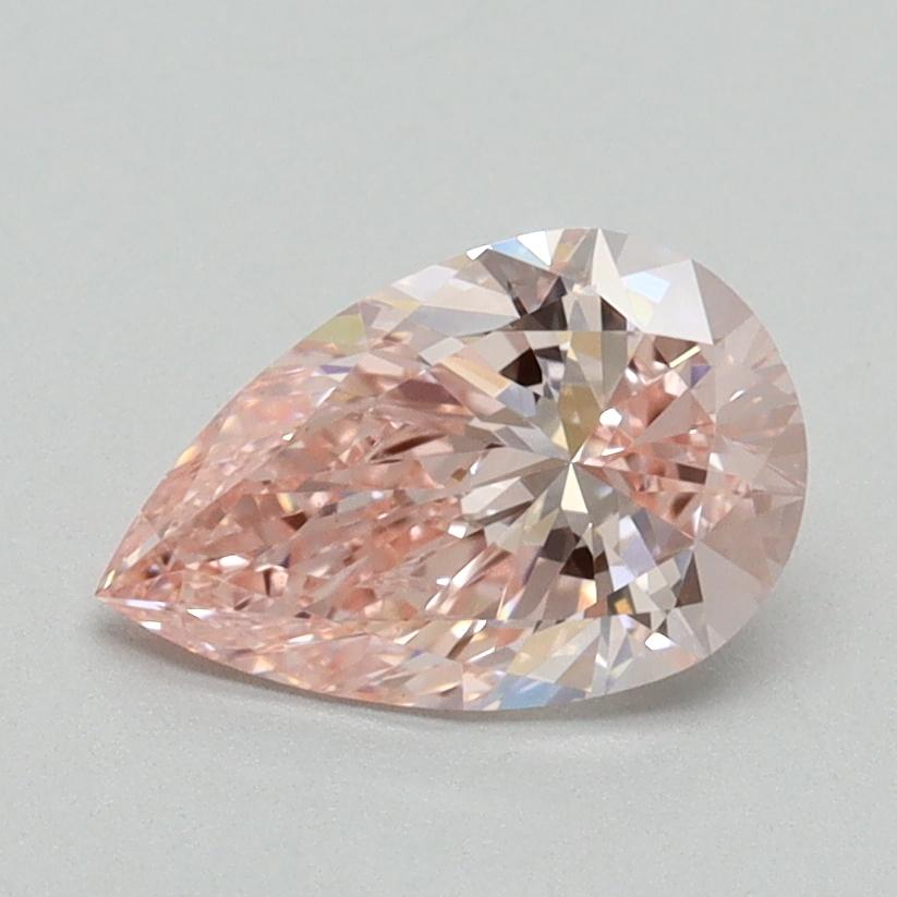 1.03 Ct. Fancy Intense Pink Pear Lab Grown Diamond