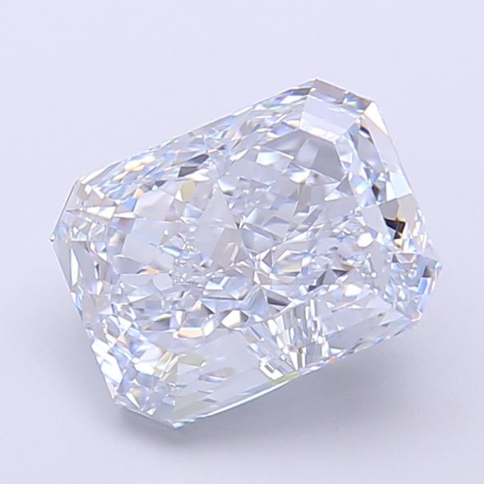 2.55 Ct. Fancy Light  Blue Radiant Lab Grown Diamond