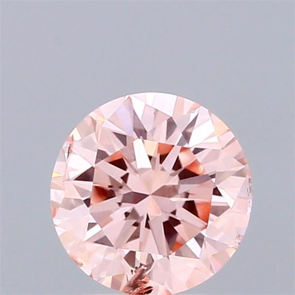 1.08 Ct. Fancy Intense  Pink Round Lab Grown Diamond