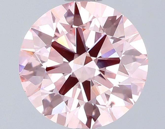 1.52 Ct. Fancy Intense Pink Round Lab Grown Diamond