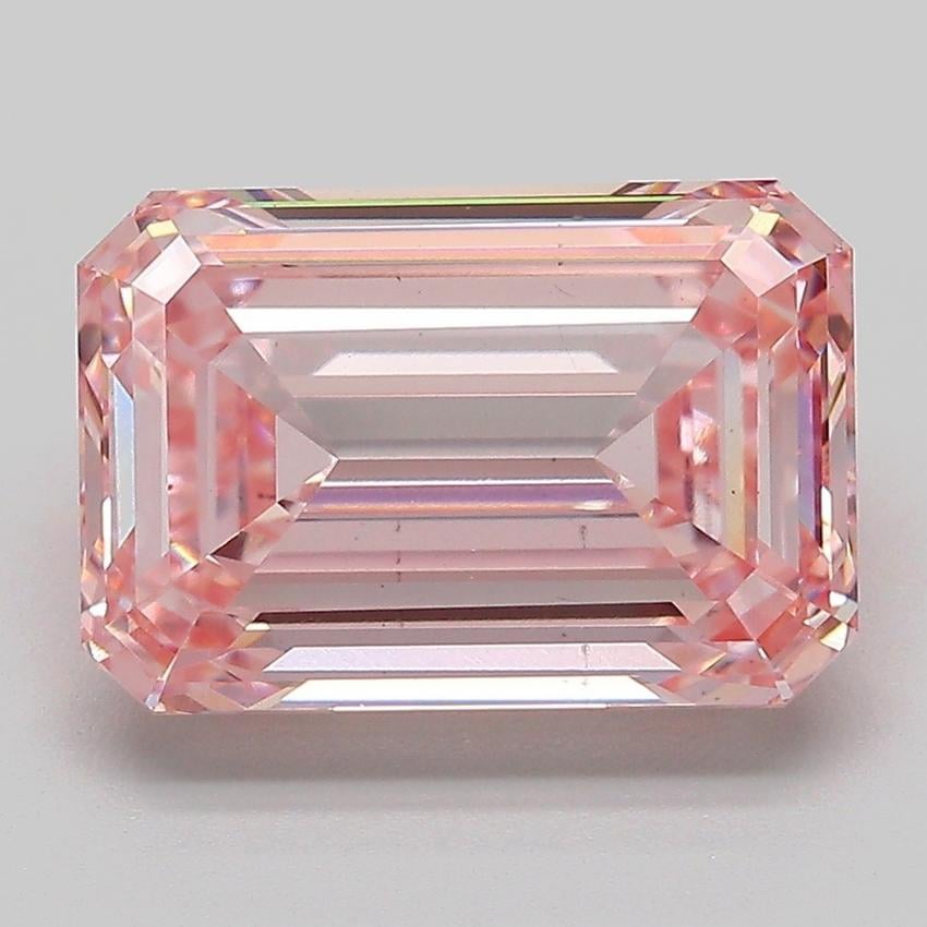 5.00 Ct. Fancy Intense Pink Emerald Lab Grown Diamond