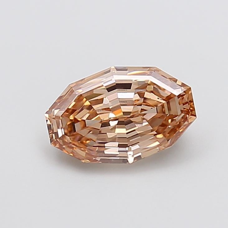 2.00 Ct. Fancy Light  Brown Oval Lab Grown Diamond