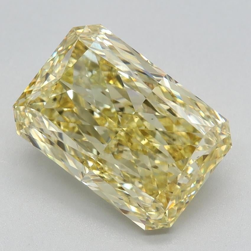 3.23 Ct. Fancy Intense Yellow Radiant Lab Grown Diamond