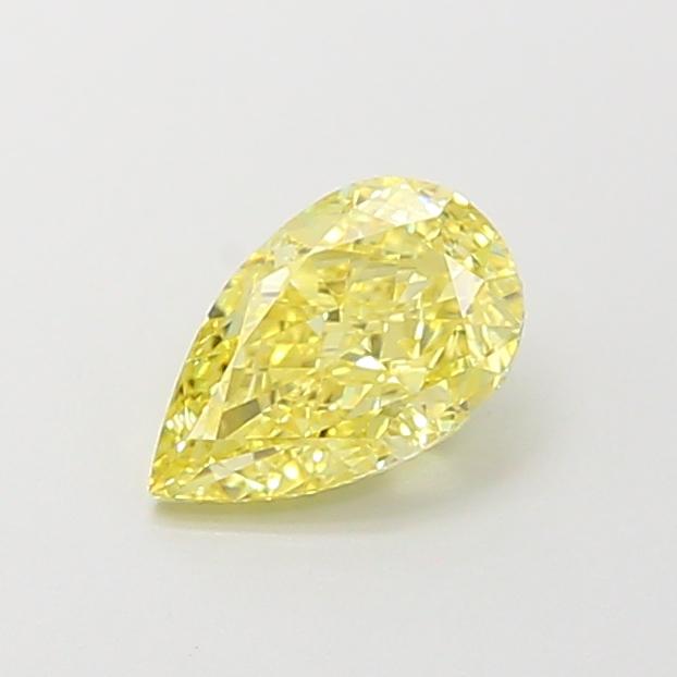 1.03 Ct. Fancy Intense Yellow Pear Lab Grown Diamond