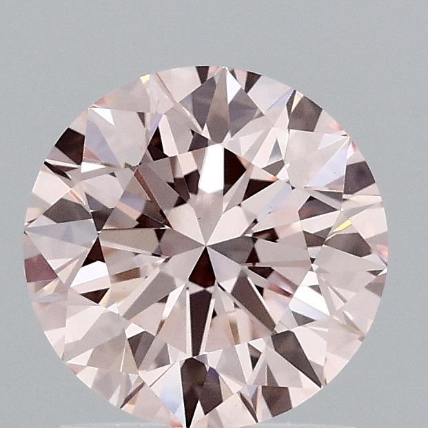 1.45 Ct. Fancy Intense Pink Round Lab Grown Diamond