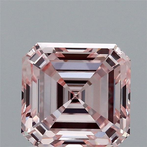 2.01 Ct. Fancy Pink Asscher Lab Grown Diamond