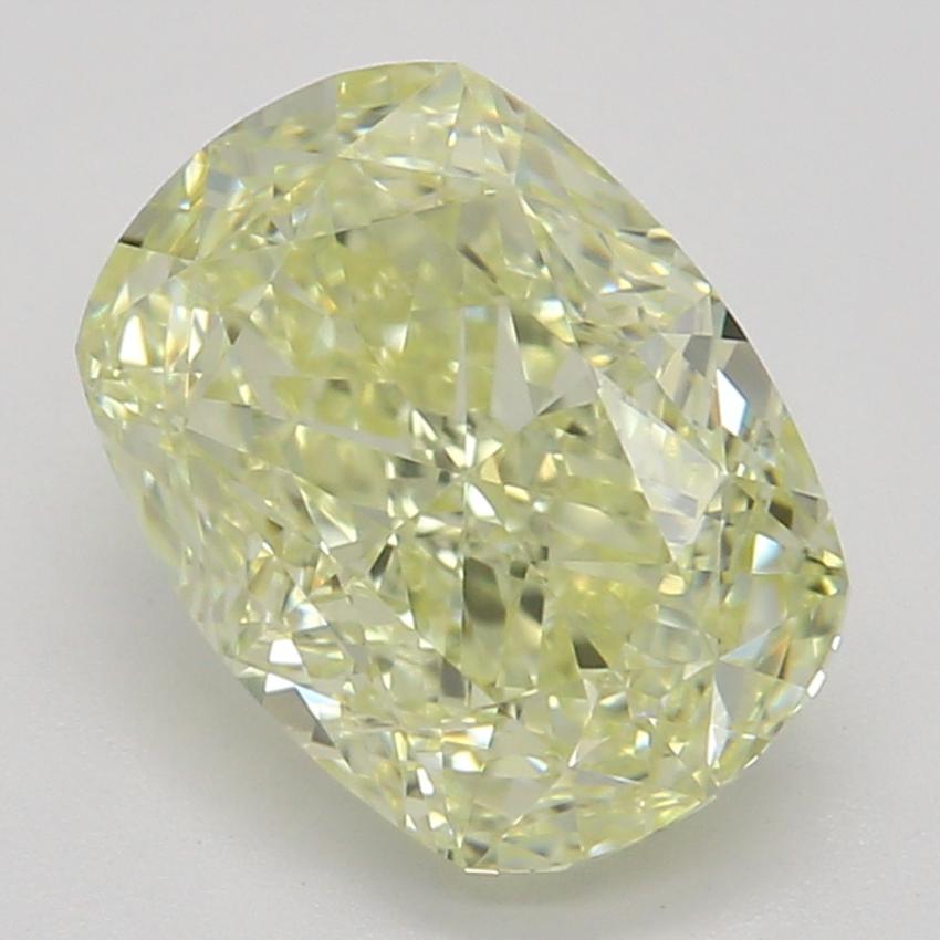 1.41 Ct. Fancy Light Yellow Cushion Diamond