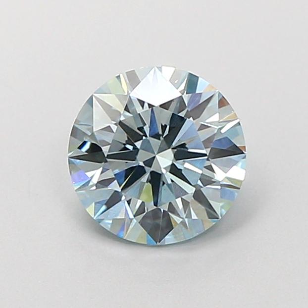 1.09 Ct. Fancy Blue Round Lab Grown Diamond