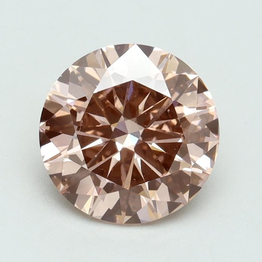 2.00 Ct. Fancy Intense Pink Round Lab Grown Diamond