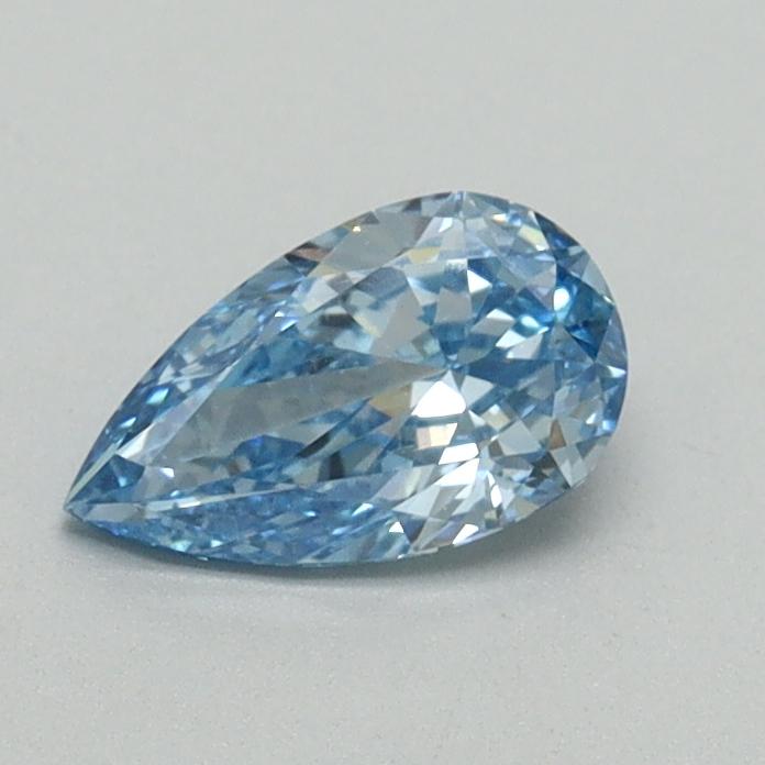 0.50 Ct. Fancy Vivid Blue Pear Lab Grown Diamond