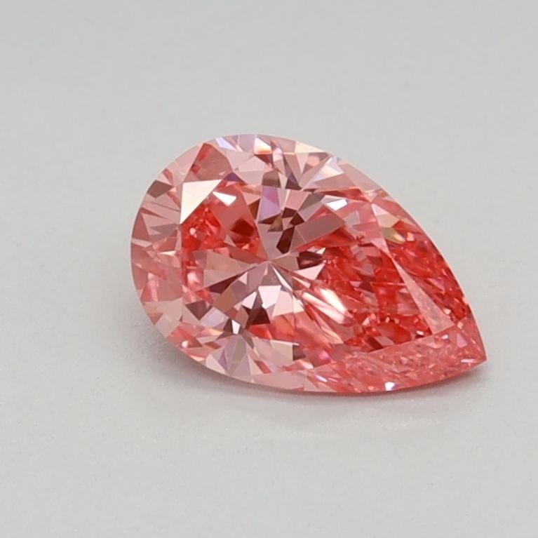 0.43 Ct. Fancy Vivid Pink Pear Lab Grown Diamond