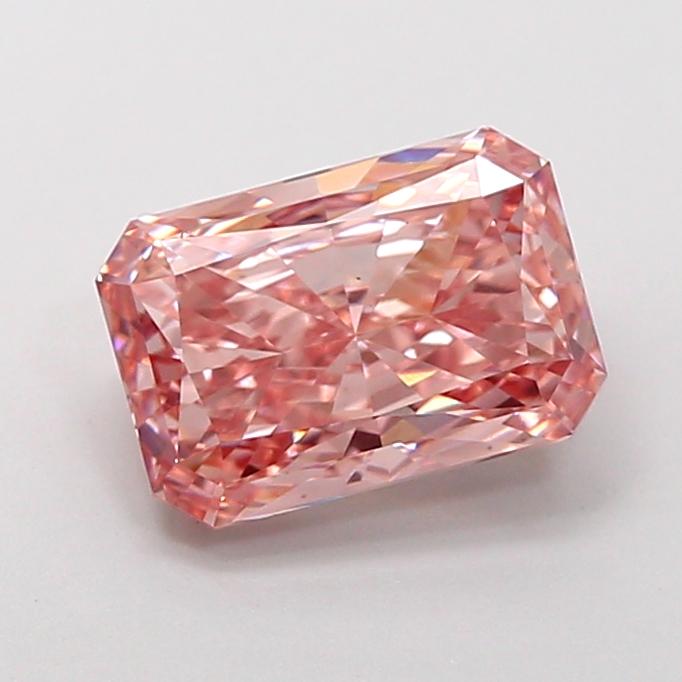 1.92 Ct. Fancy Vivid Pink Radiant Lab Grown Diamond
