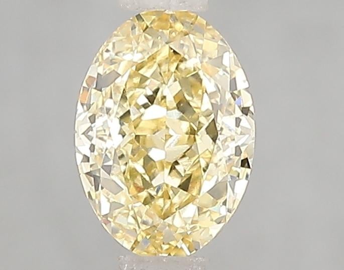1.00 Ct. Fancy Intense Yellow Oval Lab Grown Diamond