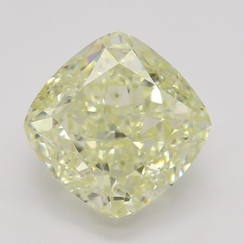 2.01 Ct. Fancy Light Yellow Cushion Diamond