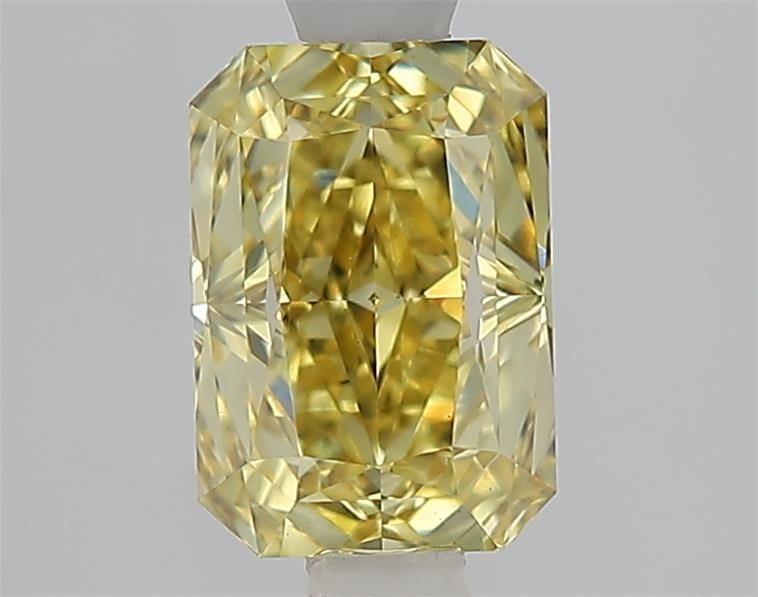 1.57 Ct. Fancy Intense  Yellow Radiant Lab Grown Diamond