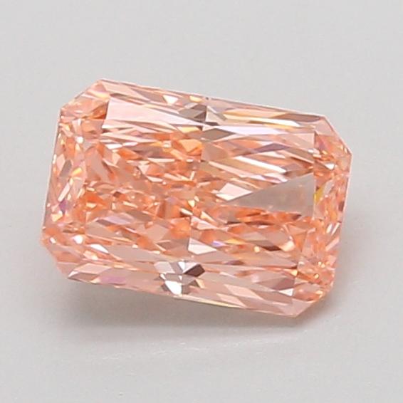 1.10 Ct. Fancy Vivid Pink Radiant Lab Grown Diamond