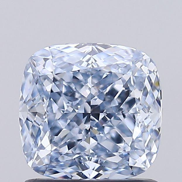 1.10 Ct. Fancy Blue Cushion Lab Grown Diamond