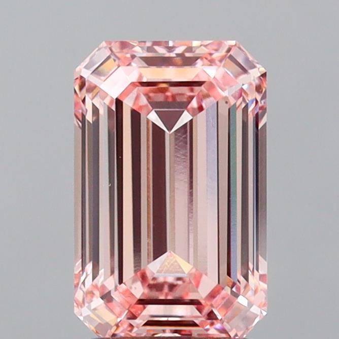 2.06 Ct. Fancy Intense Pink Emerald Lab Grown Diamond