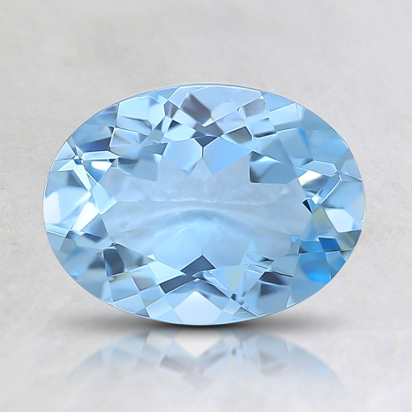 8x6mm Premium Oval Aquamarine | AQBZ8X6OV2